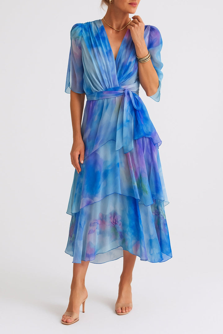 Women's Summer Tiered Dress | Midi