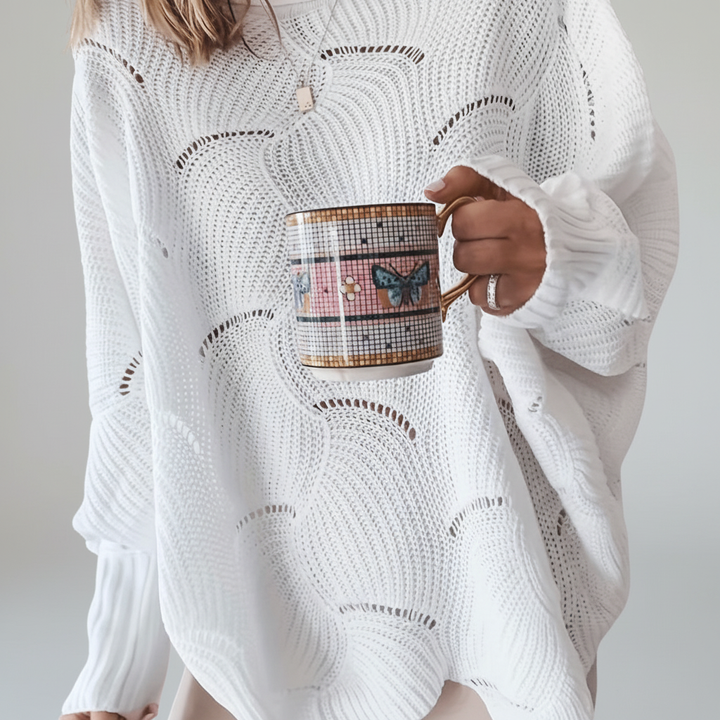 Women’s Oversized Jumper | Asymmetric Hem
