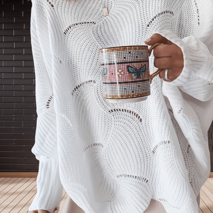 Women’s Oversized Jumper | Asymmetric Hem
