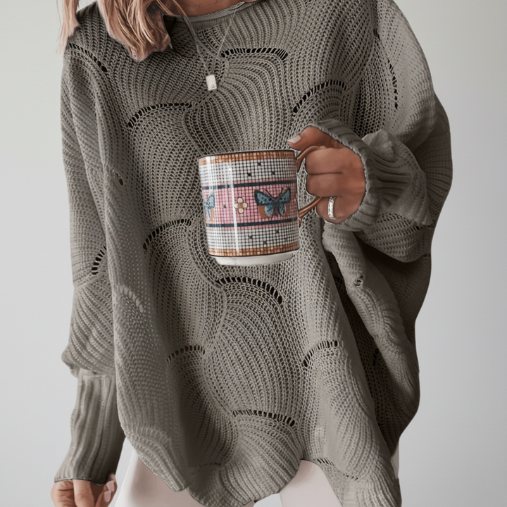 Women’s Oversized Jumper | Asymmetric Hem