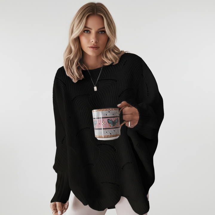Women’s Oversized Jumper | Asymmetric Hem