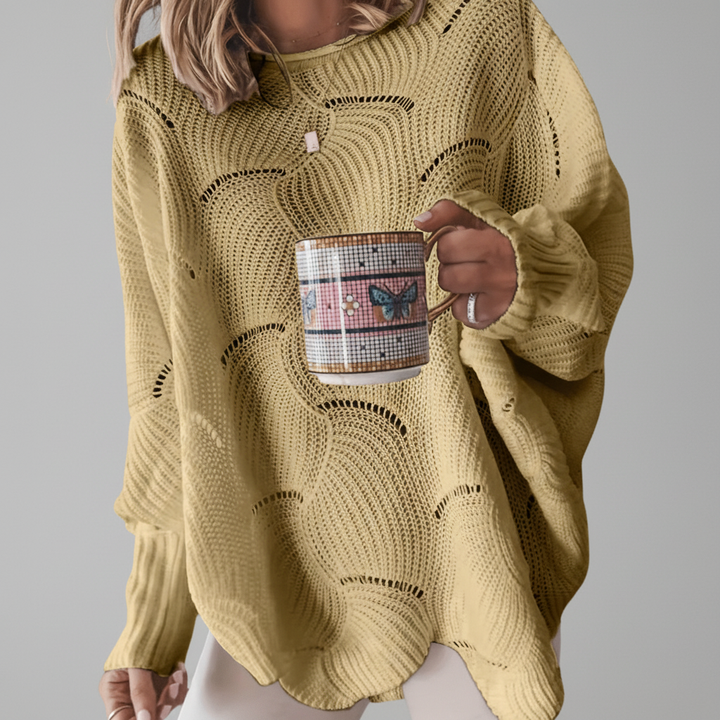 Women’s Oversized Jumper | Asymmetric Hem