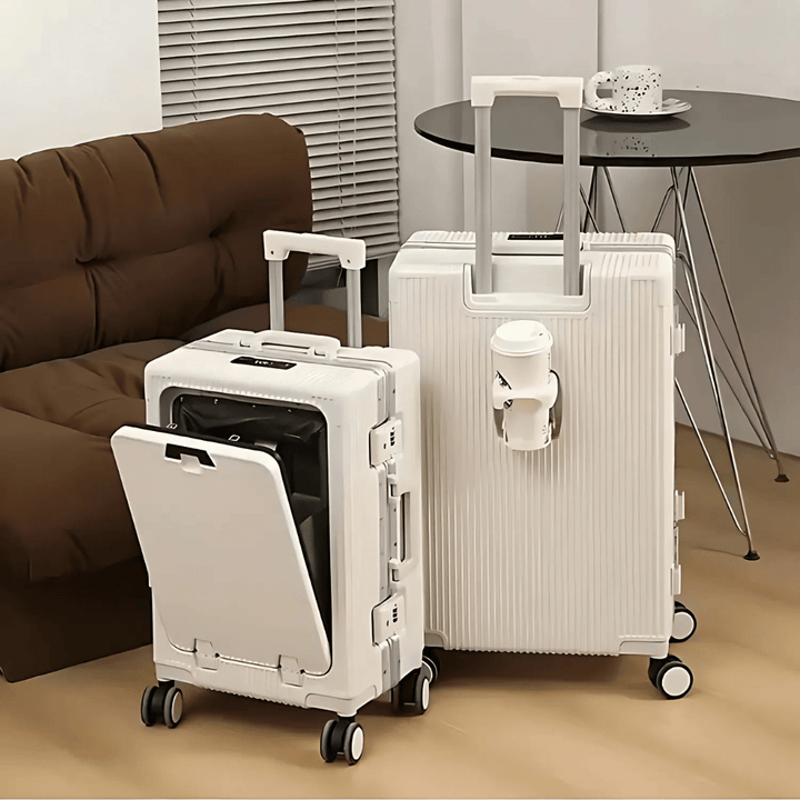 Hard Shell Carry On Suitcase with Laptop Pocket | Spinner