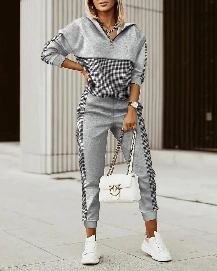 Women's Two-Piece Geometric-Print Set | Casual