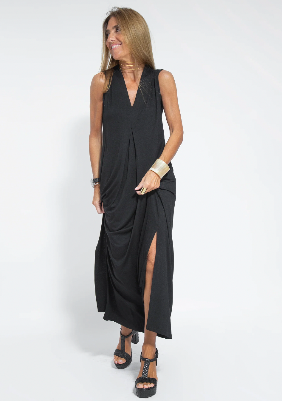 Women's Maxi Dress and Cardigan Set | Two Piece