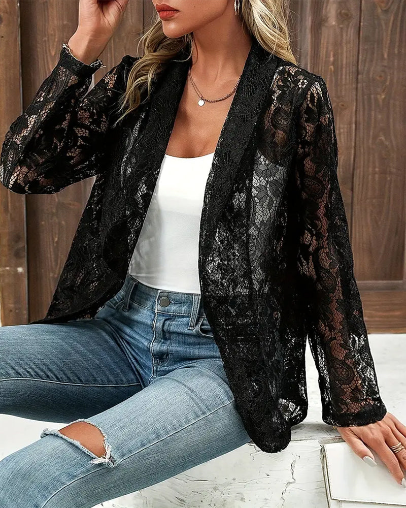 Women's Summer Blazer | Openwork