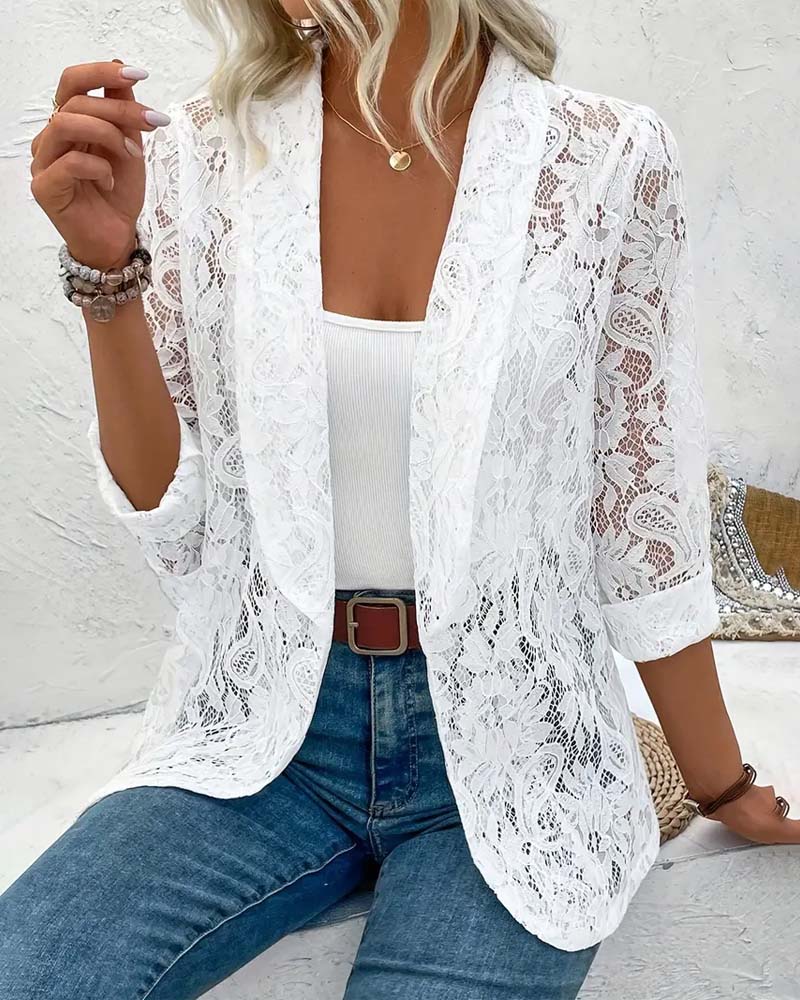 Women's Summer Blazer | Openwork