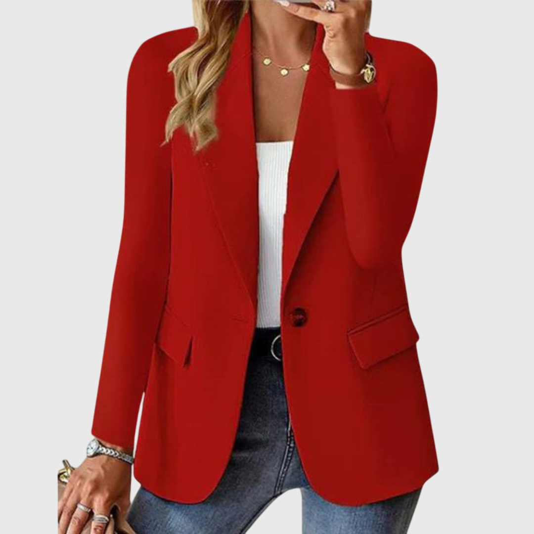 Women's Elegant Formal Blazer | Long Sleeves