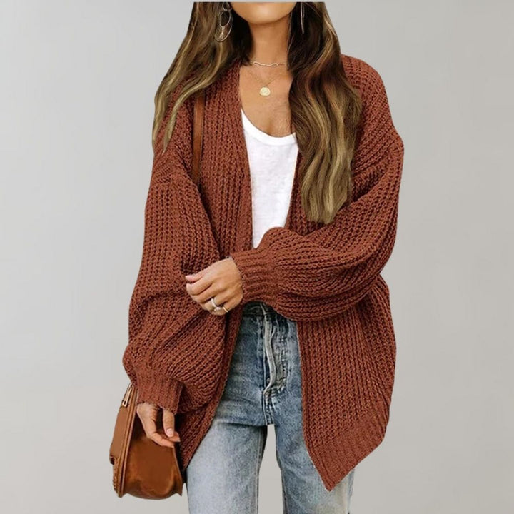 Women's Casual Open-Front Cardigan | Chunky