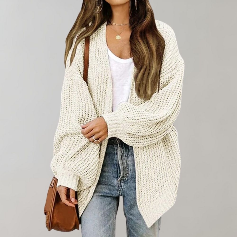 Women's Casual Open-Front Cardigan | Chunky