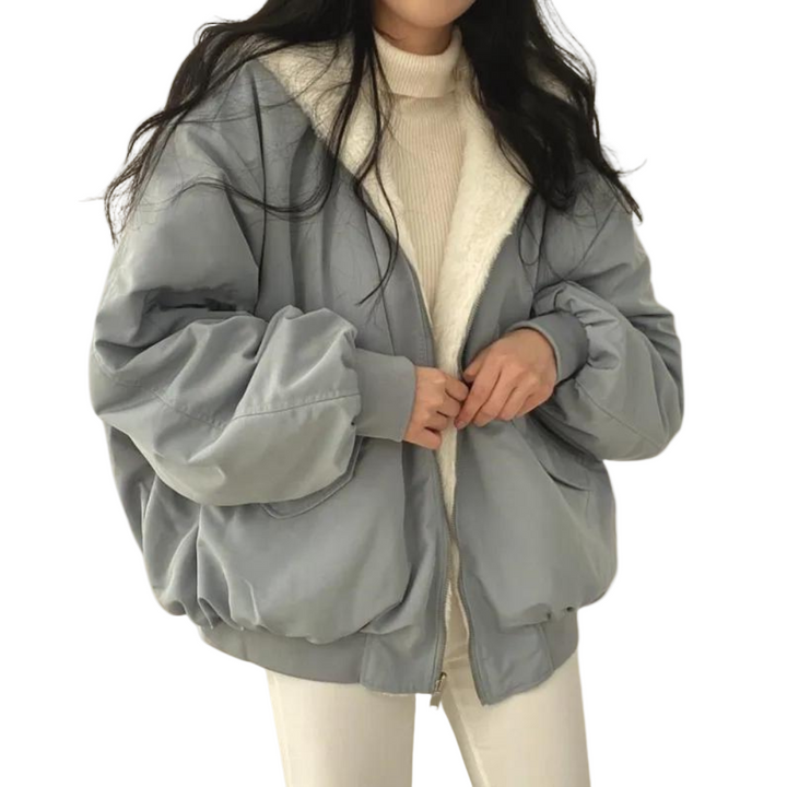 Women's Winter Oversized Jacket | Hooded