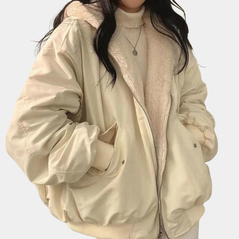 Women's Winter Oversized Jacket | Hooded