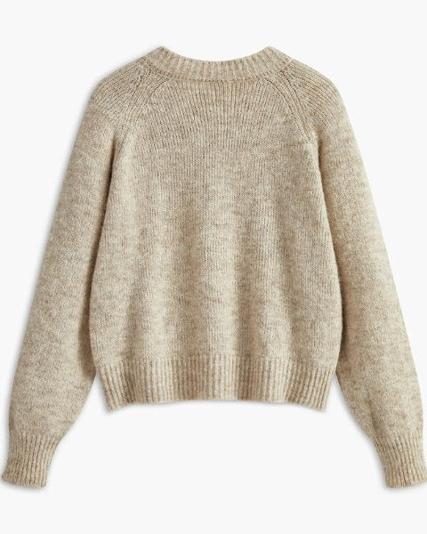 Women's Warm Cardigan | Heart Buttons