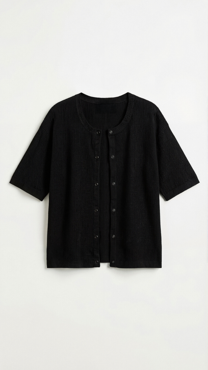 Women's Elegant Cardigan | Short-Sleeves
