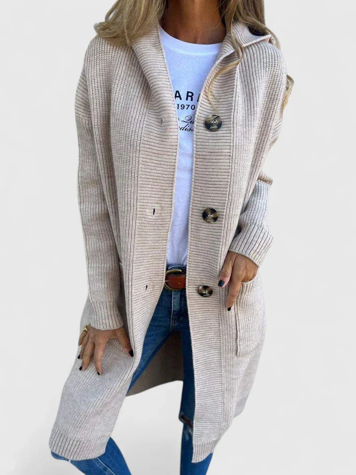 Women's Long Hooded Cardigan | Winter