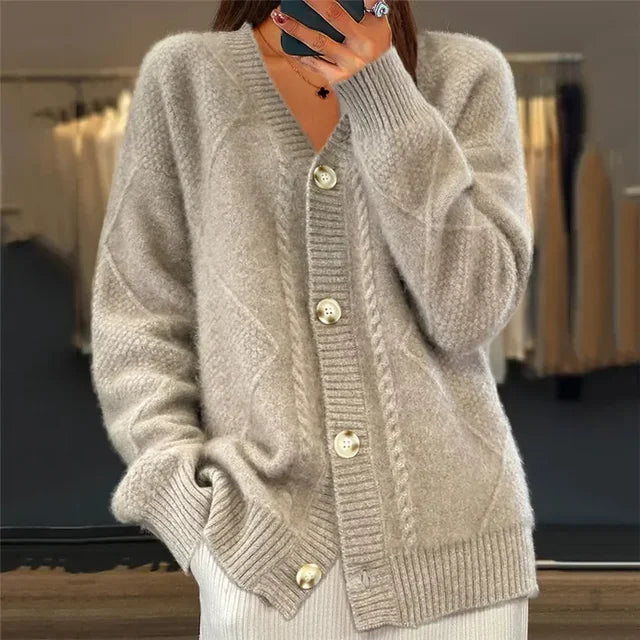 Women's Button Front Cardigan | Winter