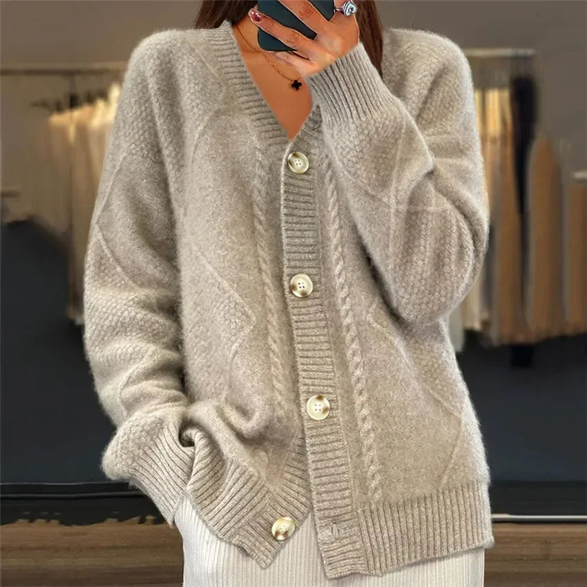 Women's Button Front Cardigan | Winter