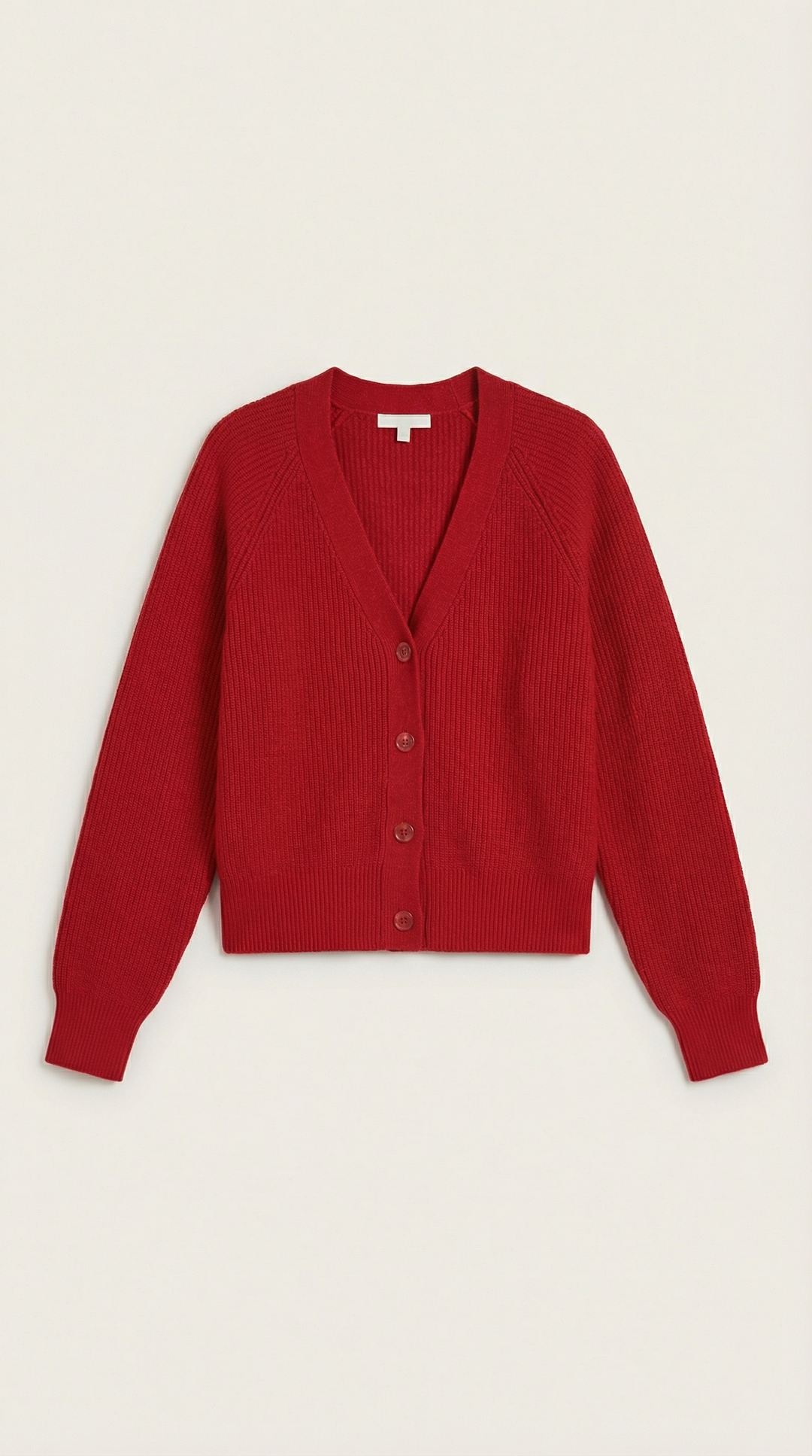 Women's V-Neck Cardigan | Button Closure