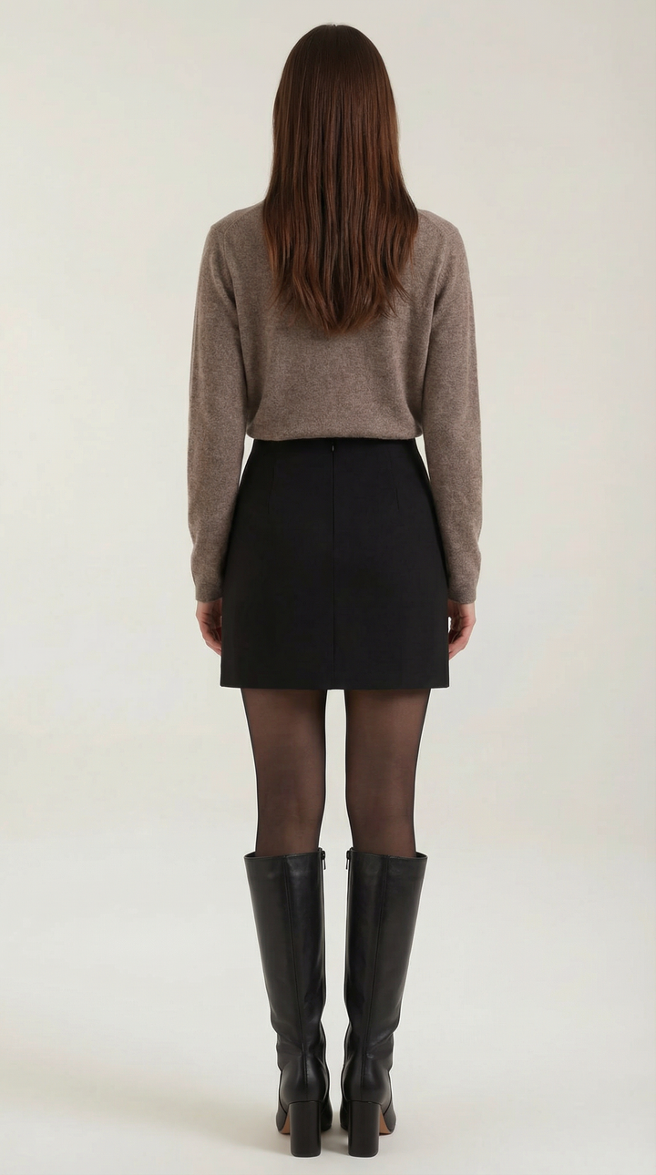 Women's Knit Collared Cardigan | Button Closure