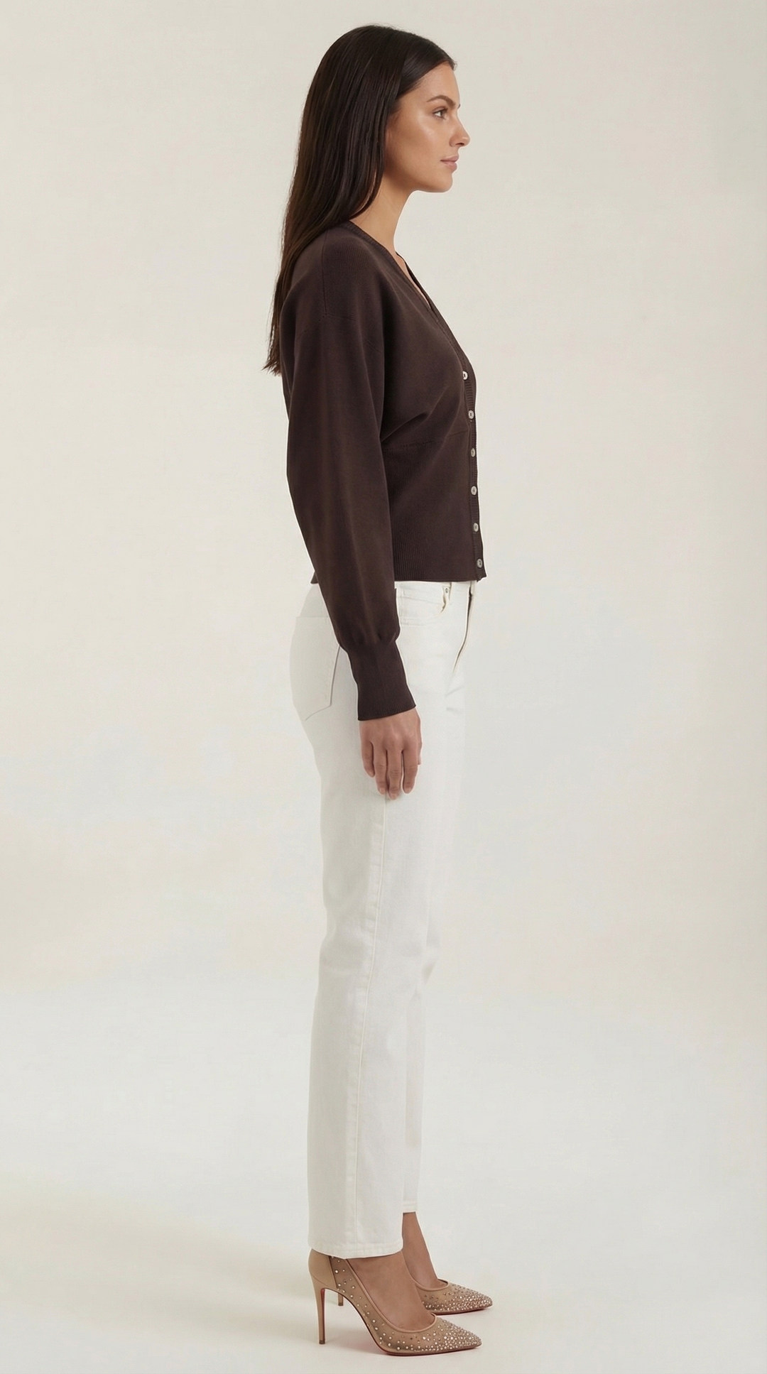 Women's Elegant Cardigan | Button Front