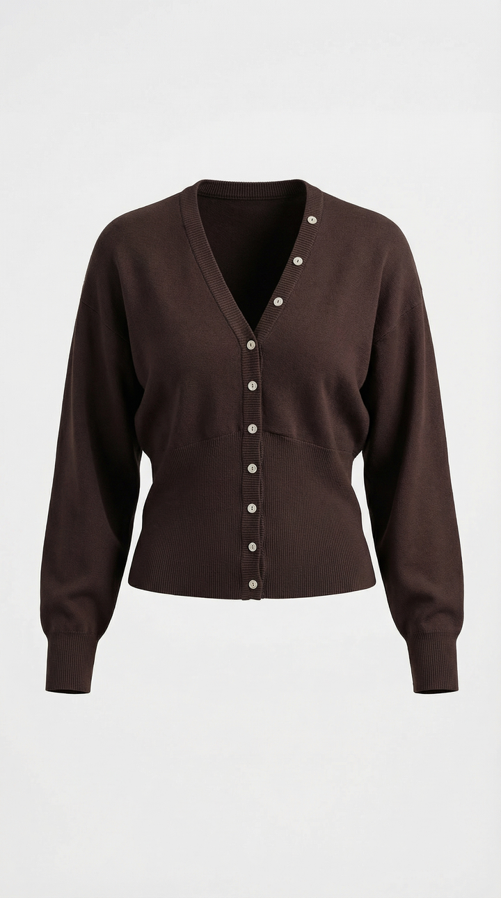 Women's Elegant Cardigan | Button Front