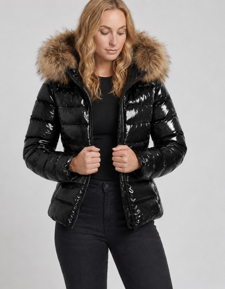 Women's Hooded Puffer Jacket | Stylish