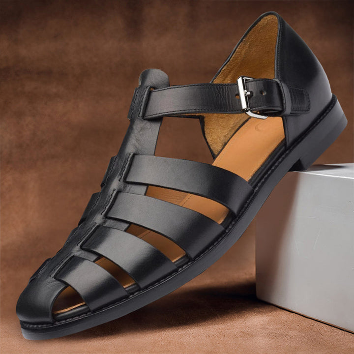 Men's Elegant Fisherman Sandals | Adjustable Straps