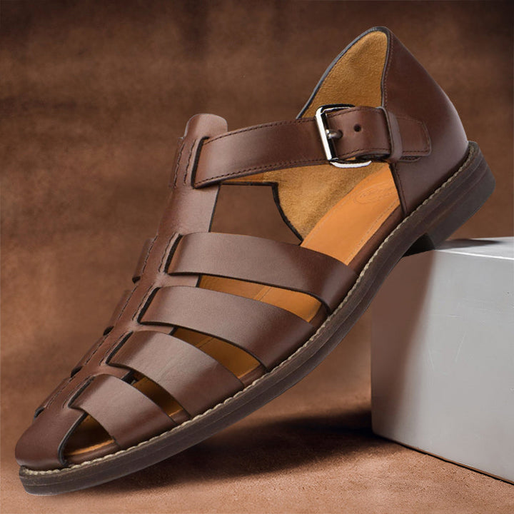 Men's Elegant Fisherman Sandals | Adjustable Straps