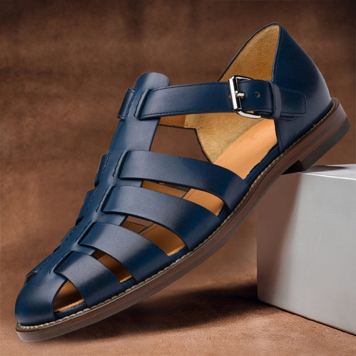 Men's Elegant Fisherman Sandals | Adjustable Straps