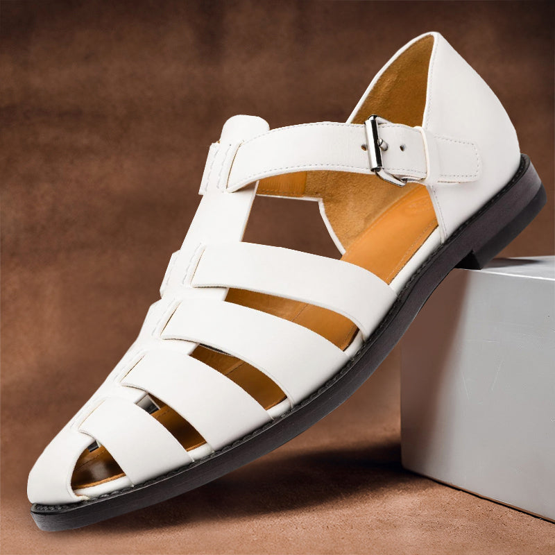 Men's Elegant Fisherman Sandals | Adjustable Straps