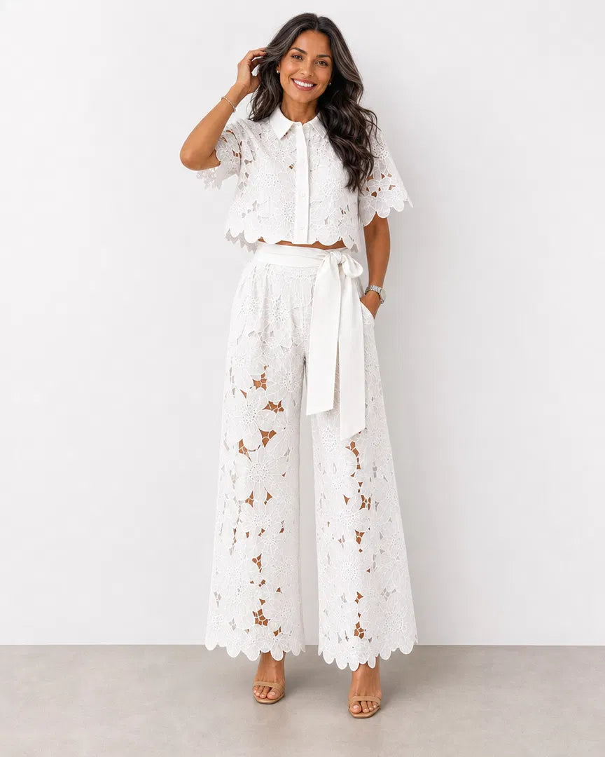 Women's Elegant Two-Piece Set | Wedding Guest