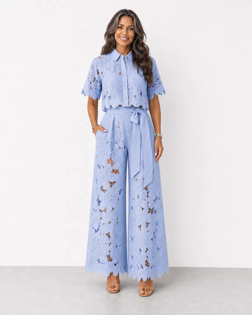Women's Elegant Two-Piece Set | Wedding Guest