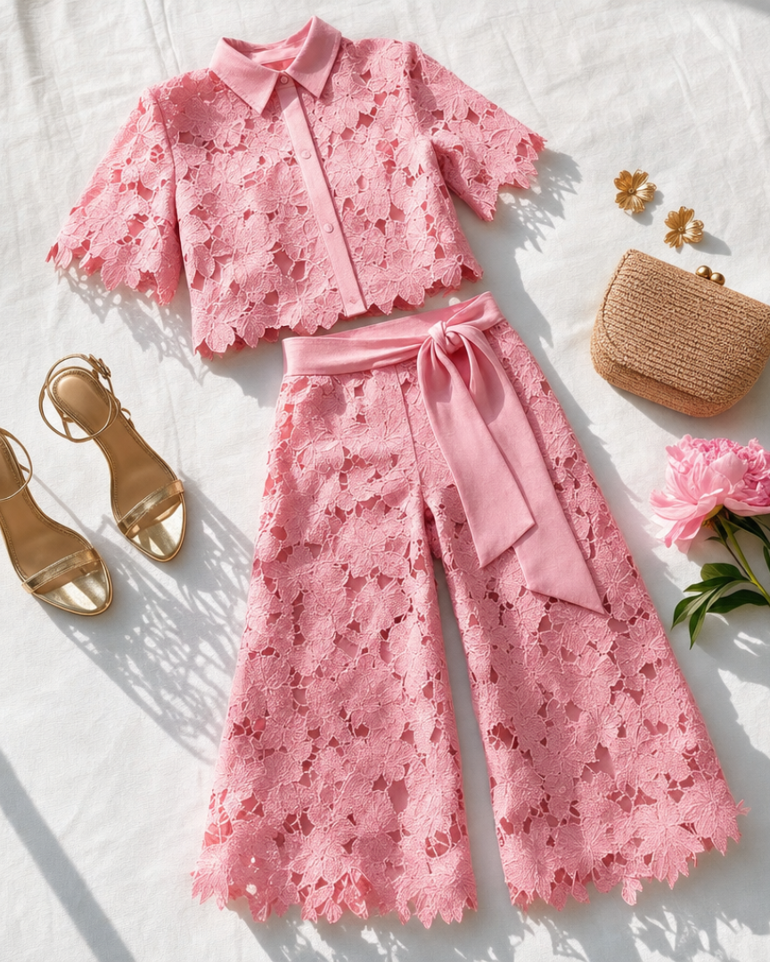 Women's Elegant Two-Piece Set | Wedding Guest