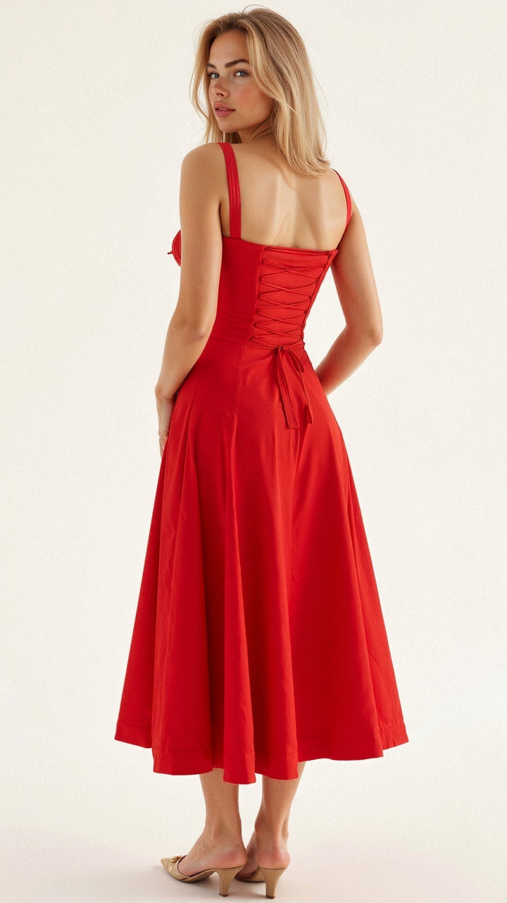 Women’s Floral Formal Dress | Midi