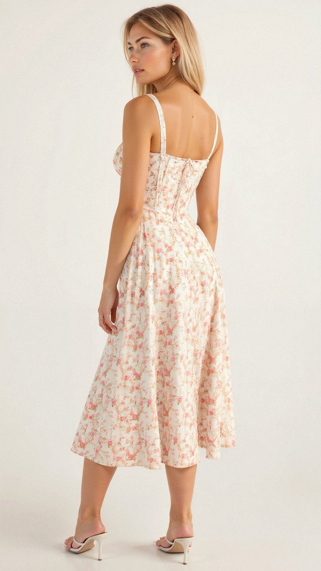 Women’s Floral Formal Dress | Midi