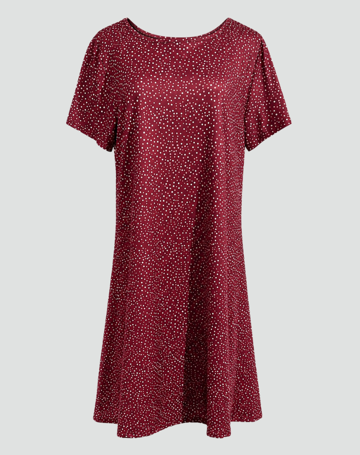 Women's Flowy Printed Summer Dress | Midi