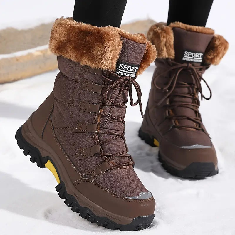 Women's Winter Hiking Snow Boots | Lace Up