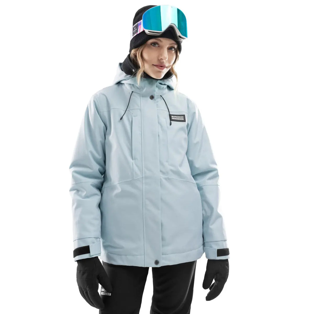 Women's Snow Skiing Zip Up Jacket | Winter