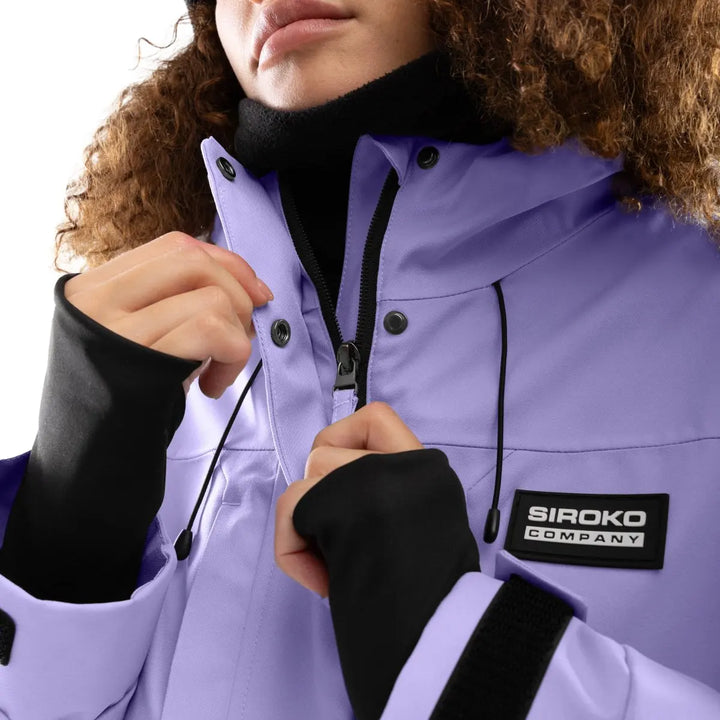 Women's Snow Skiing Zip Up Jacket | Winter