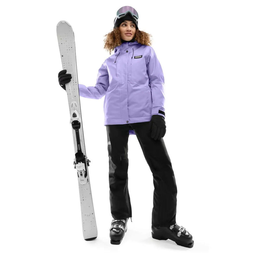 Women's Snow Skiing Zip Up Jacket | Winter