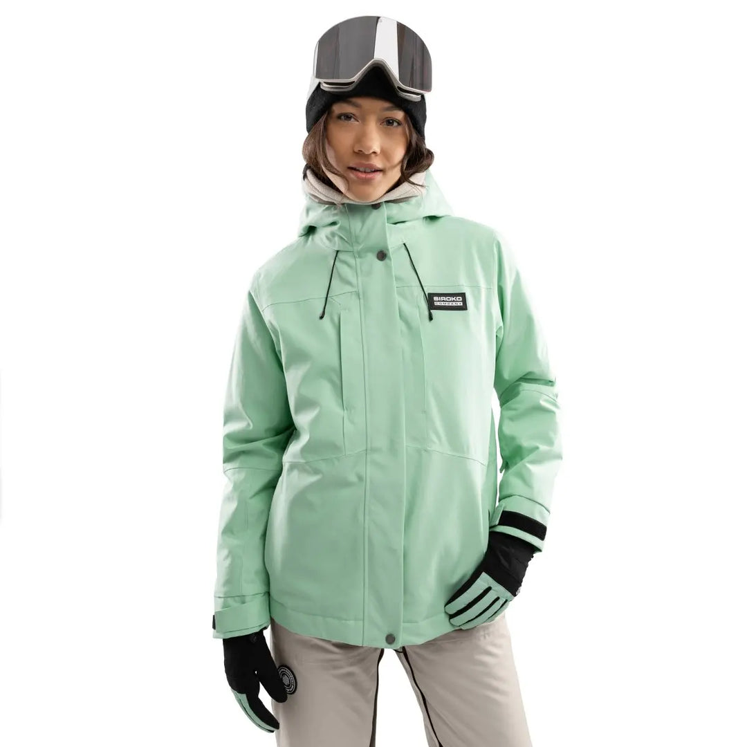 Women's Snow Skiing Zip Up Jacket | Winter