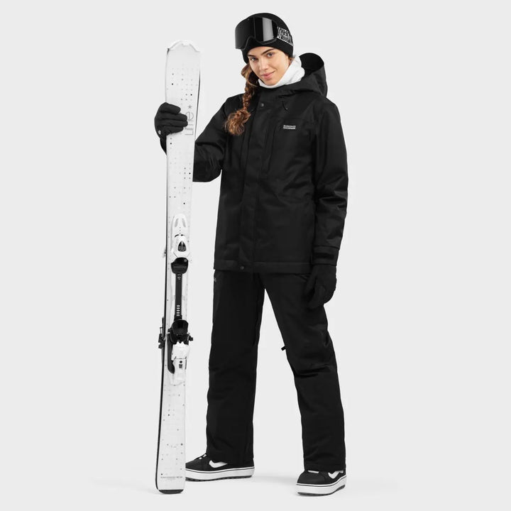 Women's Snow Skiing Zip Up Jacket | Winter