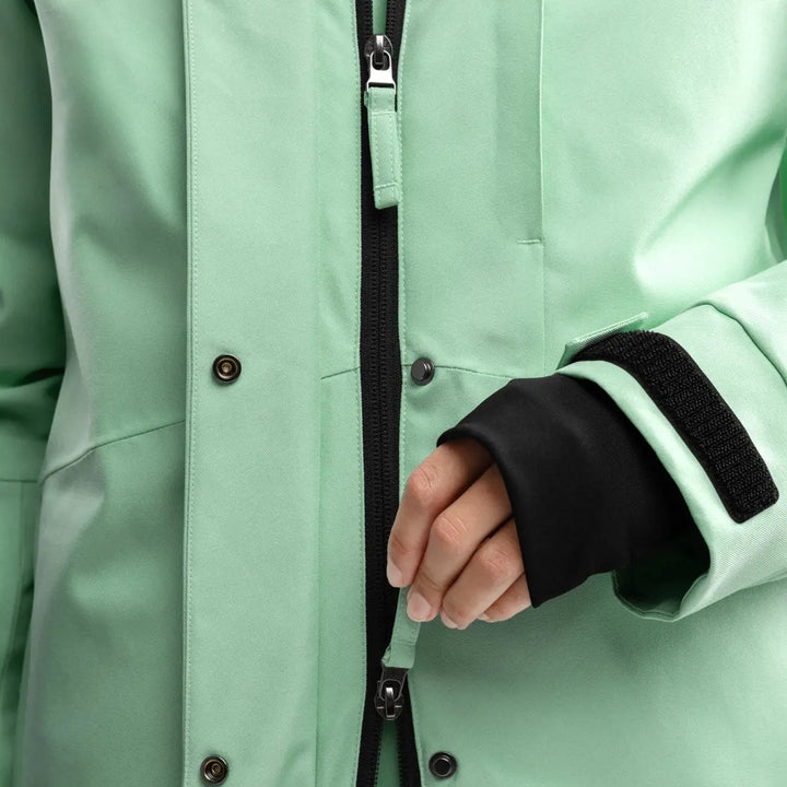 Women's Snow Skiing Zip Up Jacket | Winter