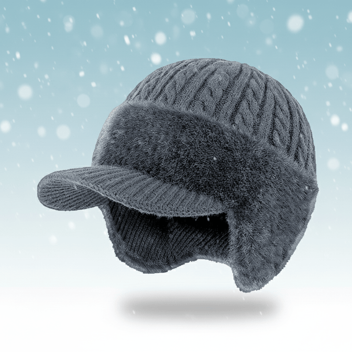 Women's Fur Warm Knit Beanie Hat | Winter