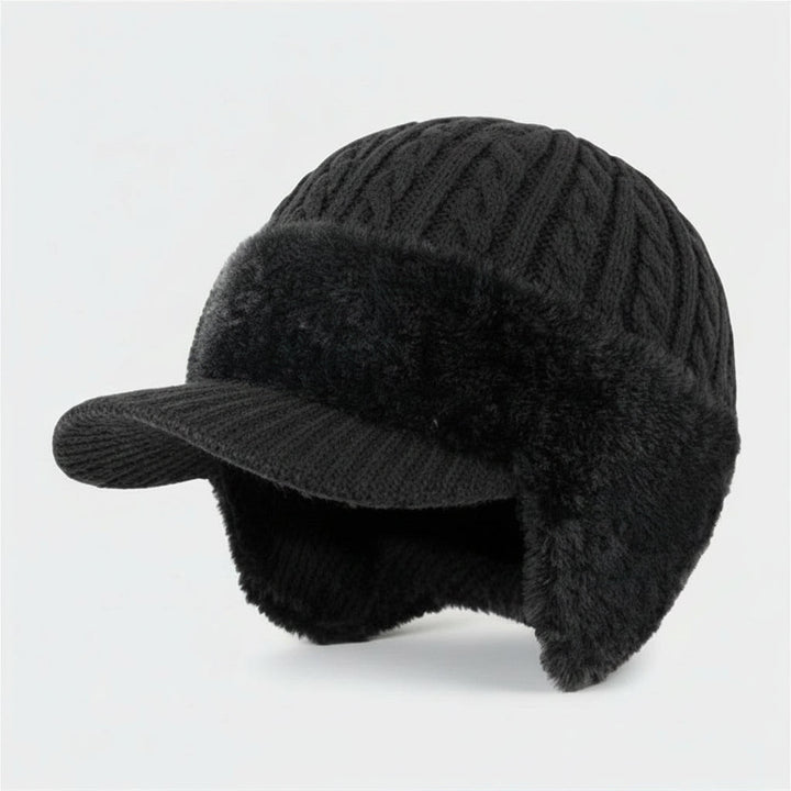 Women's Fur Warm Knit Beanie Hat | Winter