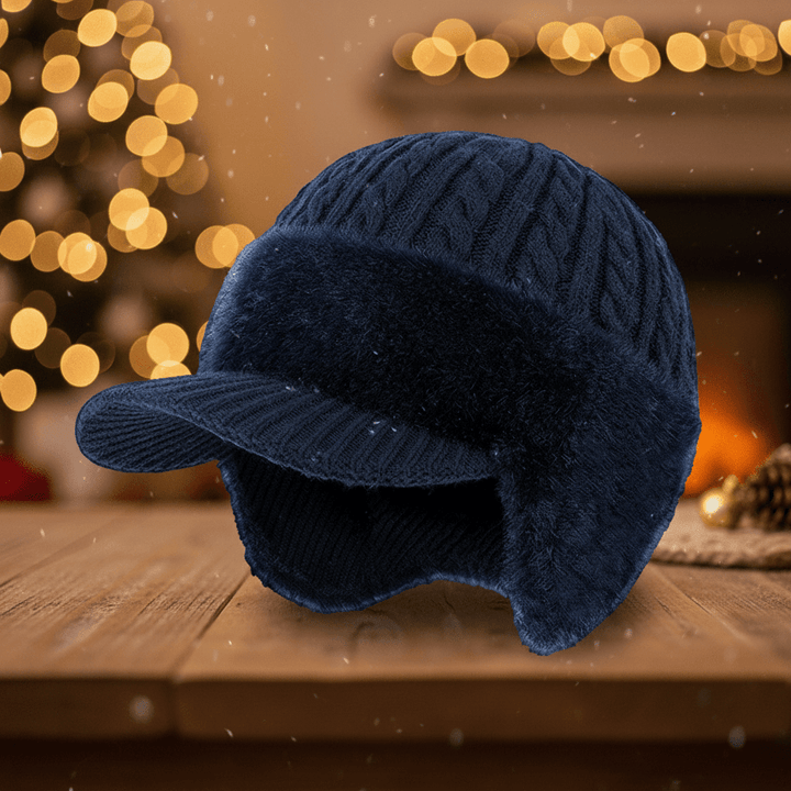 Women's Fur Warm Knit Beanie Hat | Winter