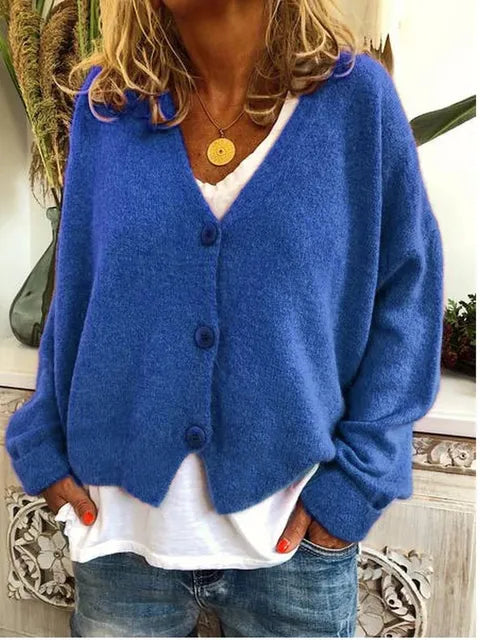 Women's Button-Front Knit Cardigan | Winter