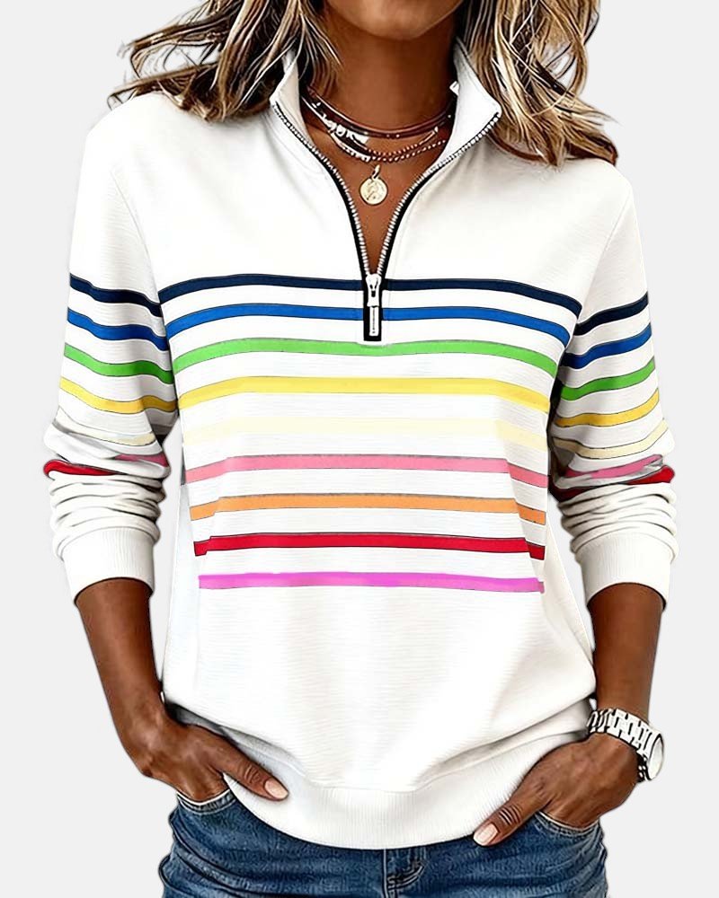 Women's Casual Sweatshirt | Quarter Zip