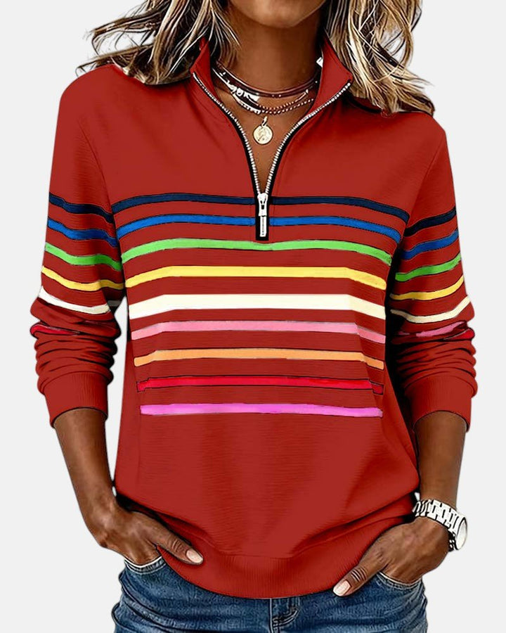 Women's Casual Sweatshirt | Quarter Zip