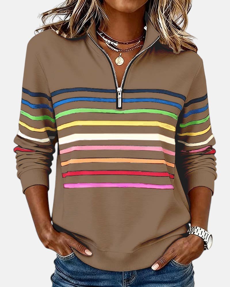 Women's Casual Sweatshirt | Quarter Zip